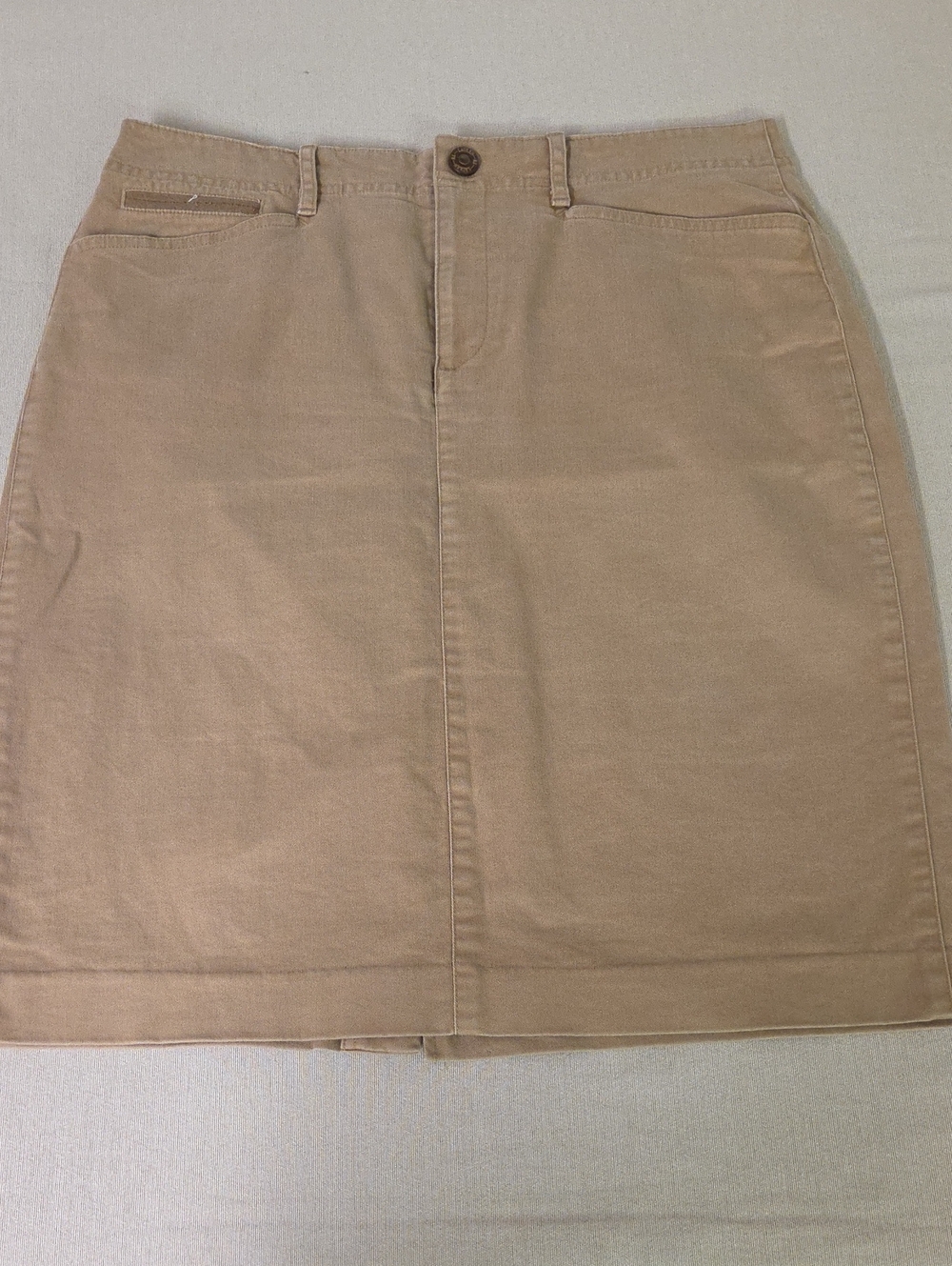 Ralph Lauren Tan Pencil Skirt Size6